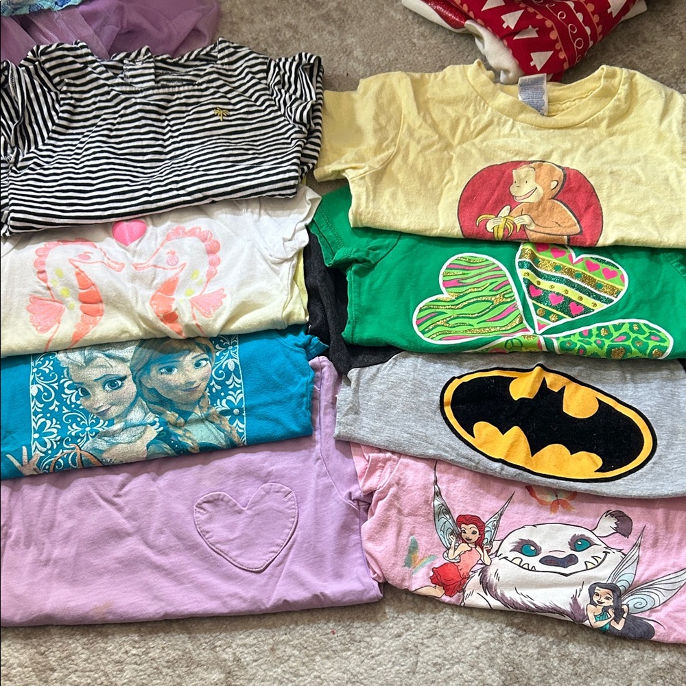 Kids Tee Bundle - Multicolor Graphic Shirts